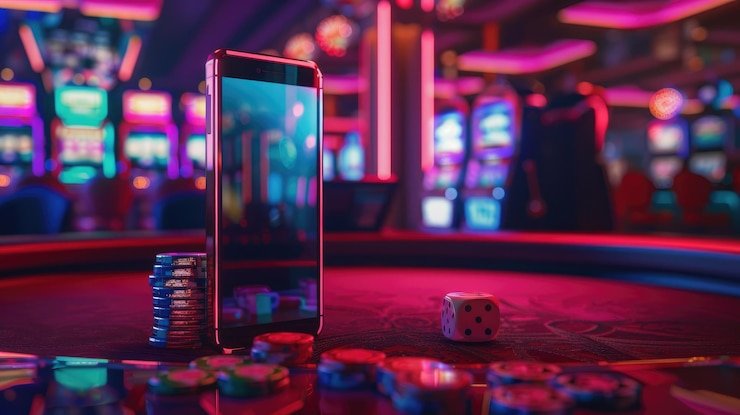 Pengguna menelusuri pengumuman resmi terbaru dan update platform totole melalui perangkat mobile Android